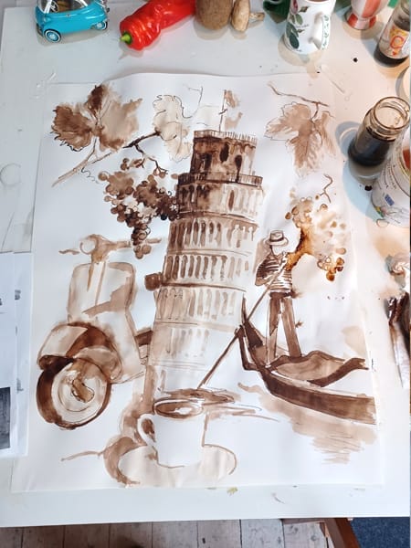 Genial-Zeichnen - Sommerzeichnen - Maja Oschmann - Vorortkurs - Karlsaue - Kassel - Bildcopyright - Christin Amtsfeld